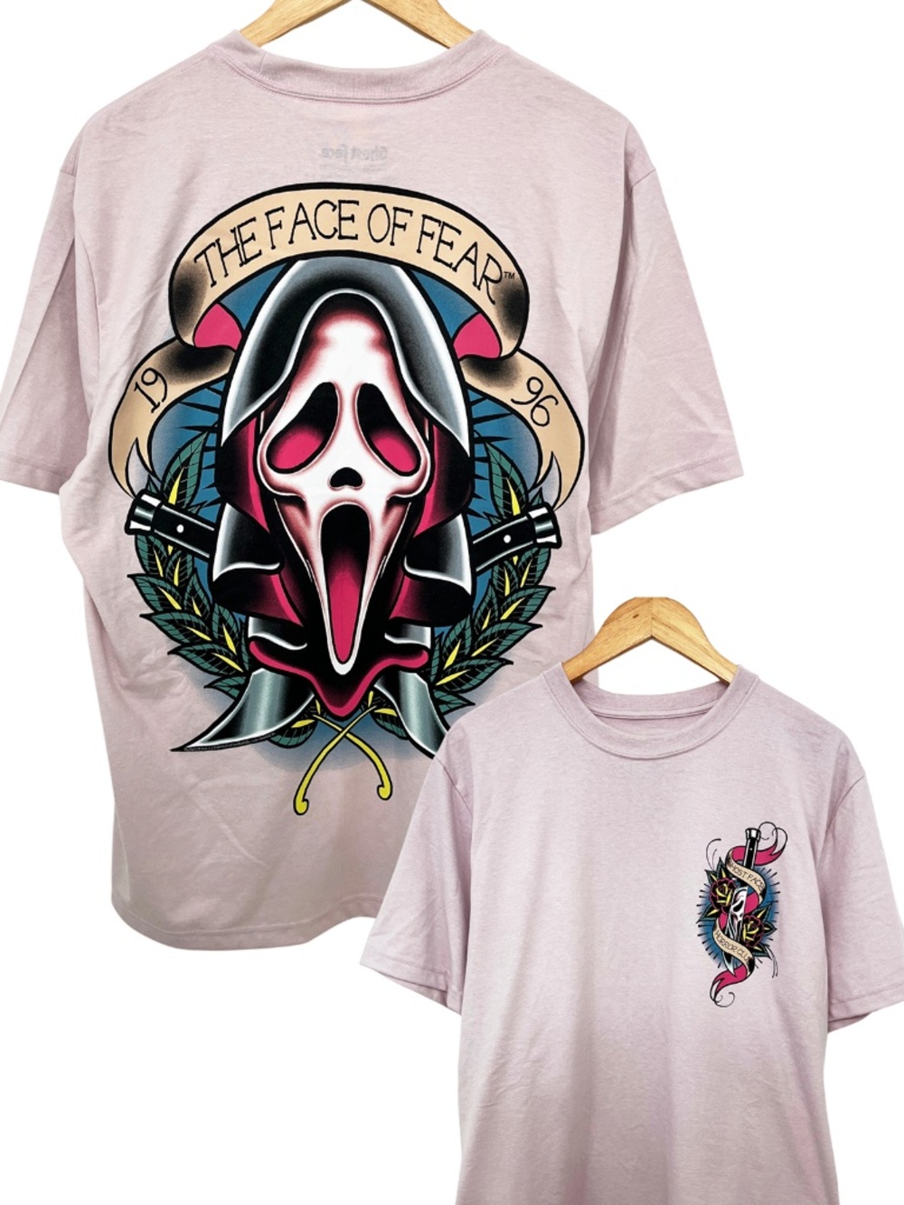 NWOT Ghost Face Menβs T-Shirt Medium